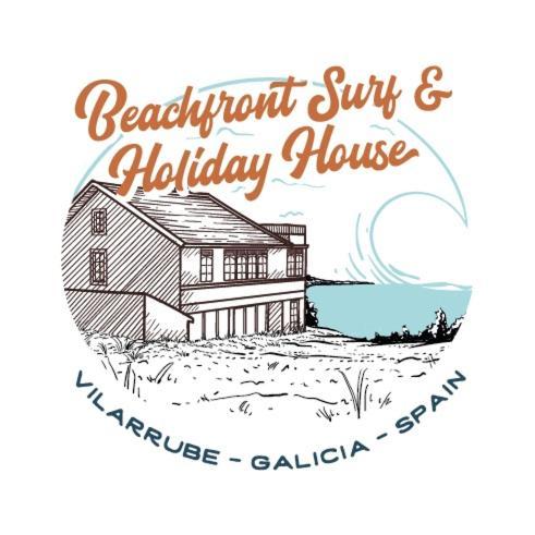 Beachfront Surf & Holiday House, Charming & Quiet Villarrube Exterior foto
